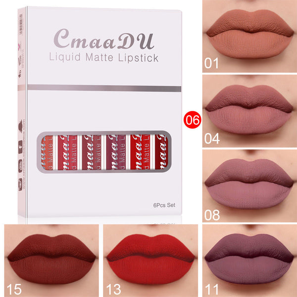 Velvet Kiss Collection: Matte Non-Stick Lipsticks